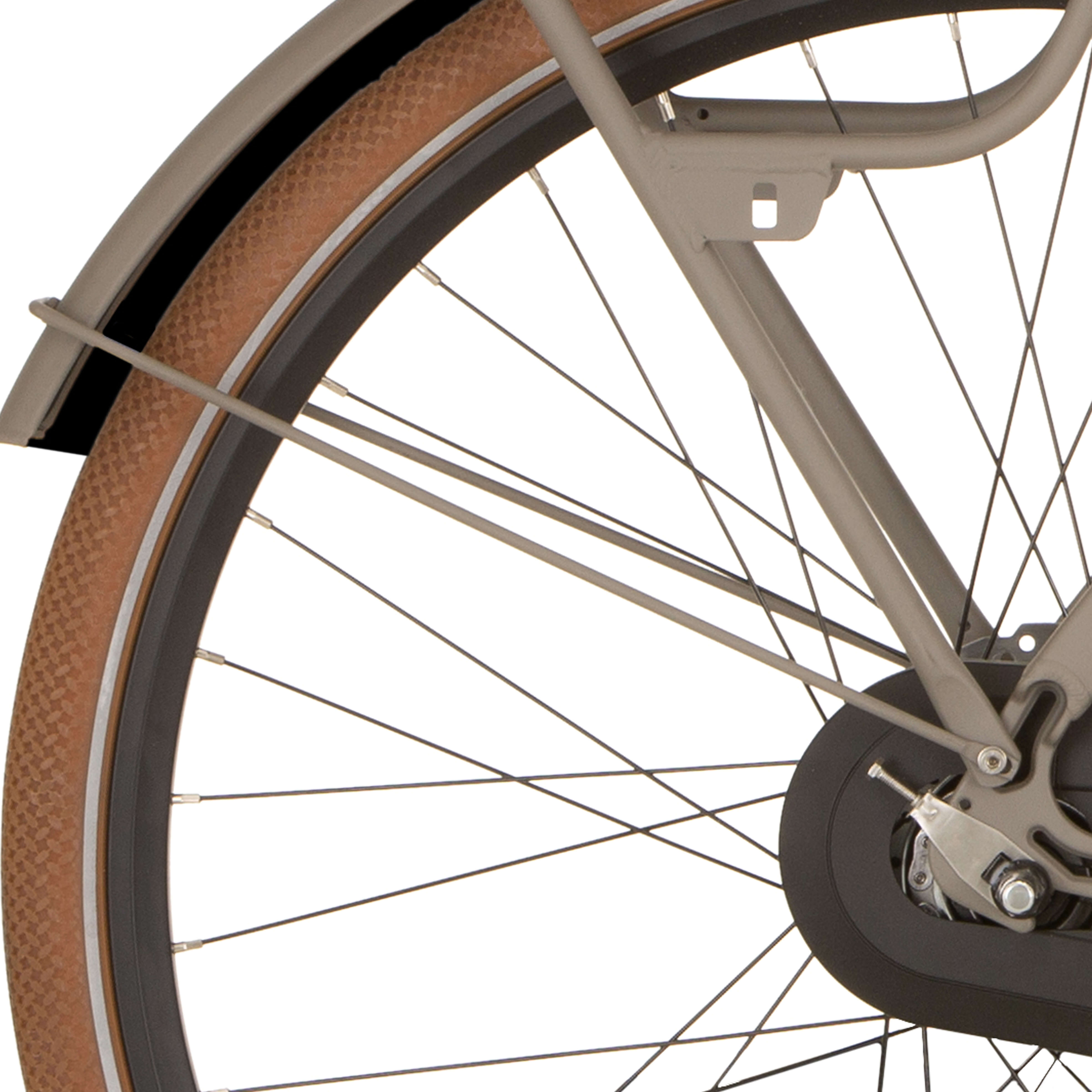 Cortina Spatbordstang achter 28 Foss halva grijs mat