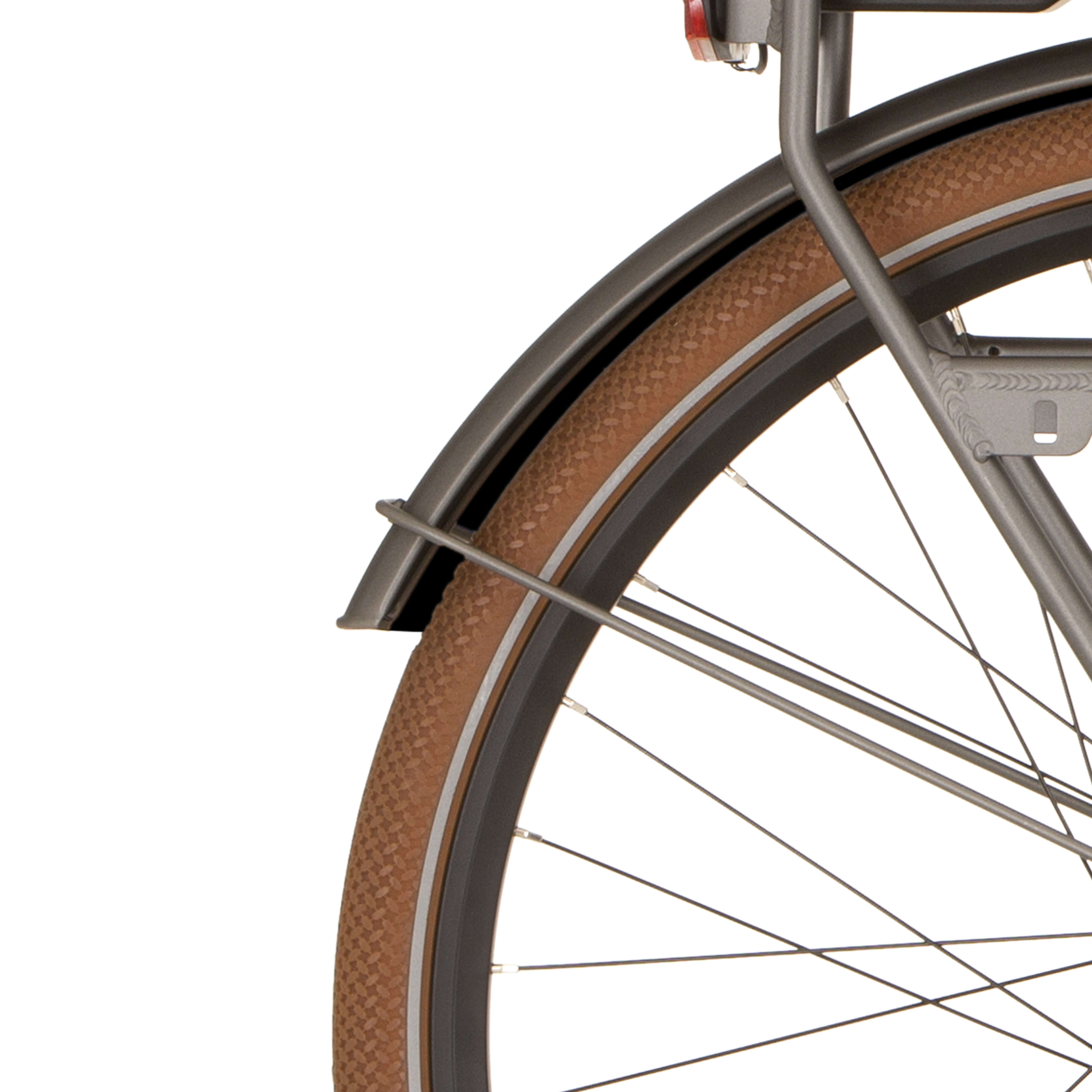 Cortina spatbord achter 28 e-foss loodmetaal mat