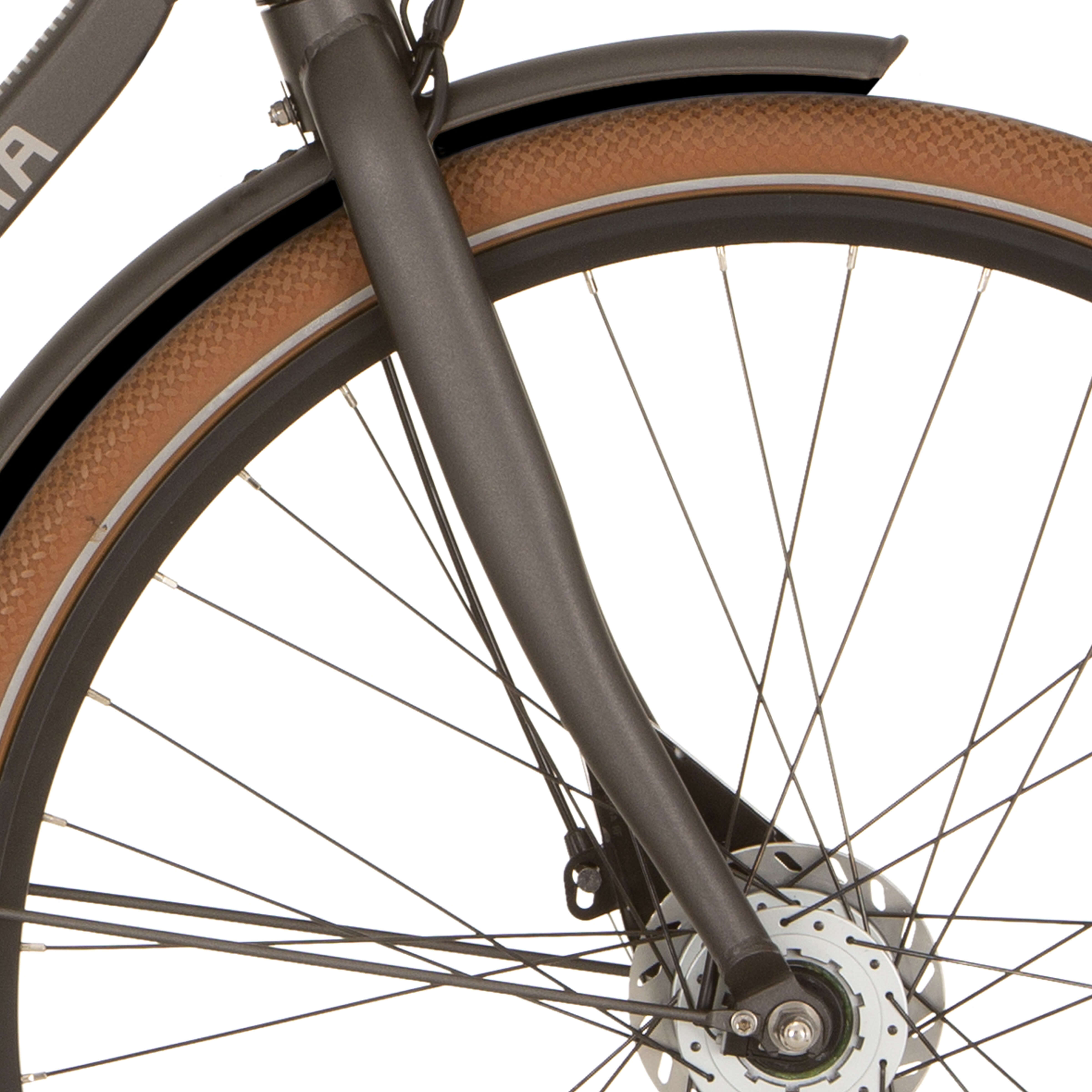 Cortina voorvork Foss ijzer zwart mat