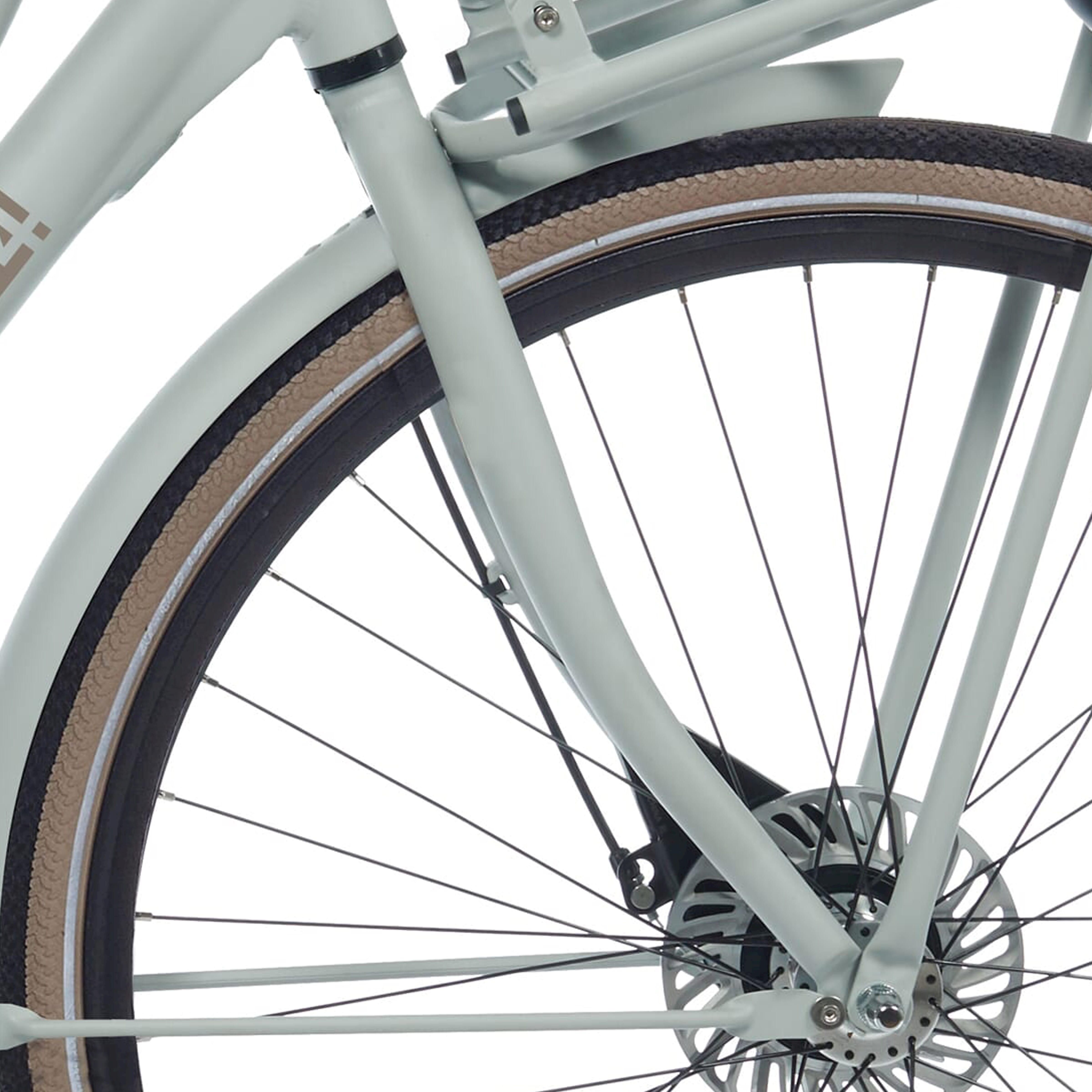 Cortina voorvork E-U4 D FM glad grijs mat