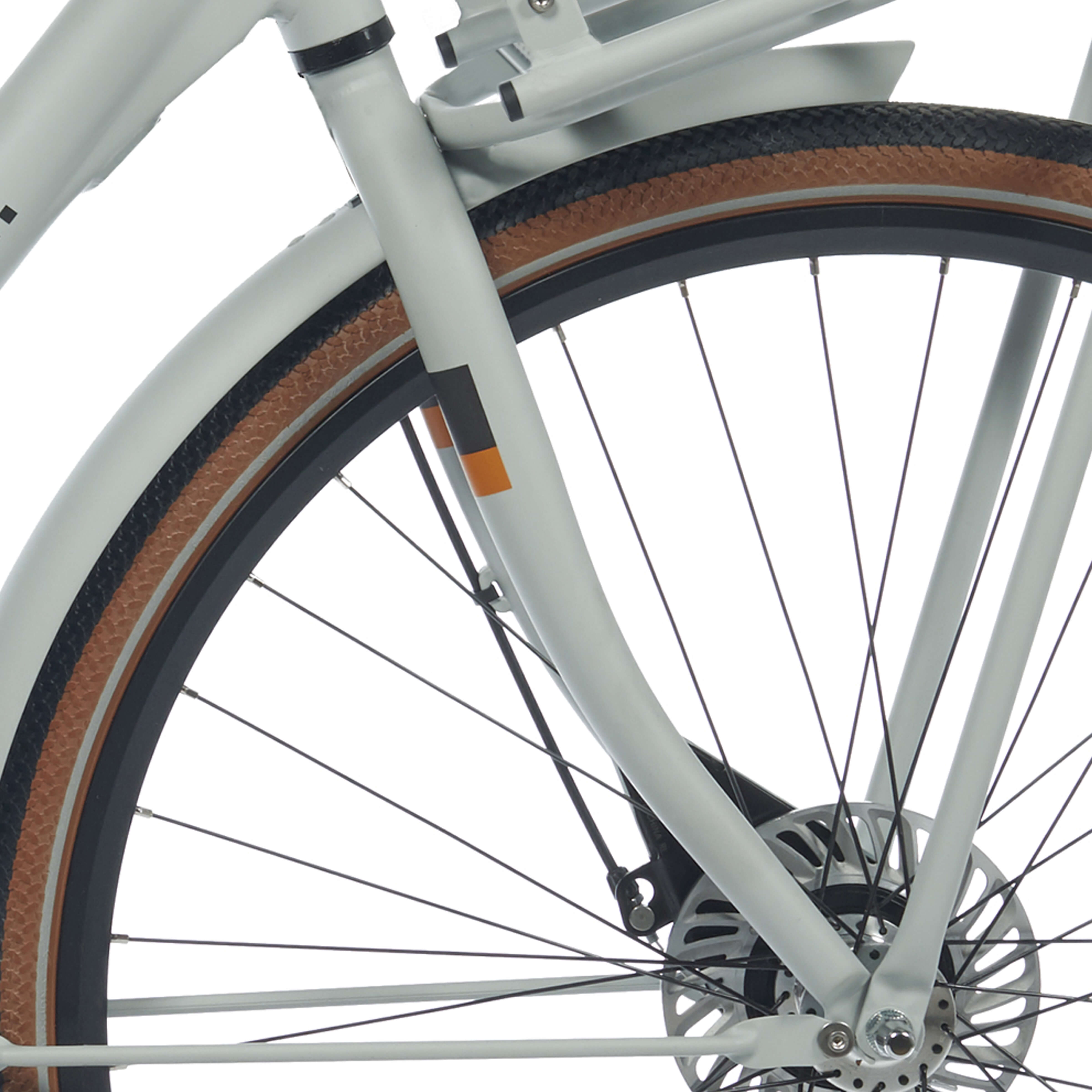 Cortina Voorvork E-U4 D MM glad grijs mat