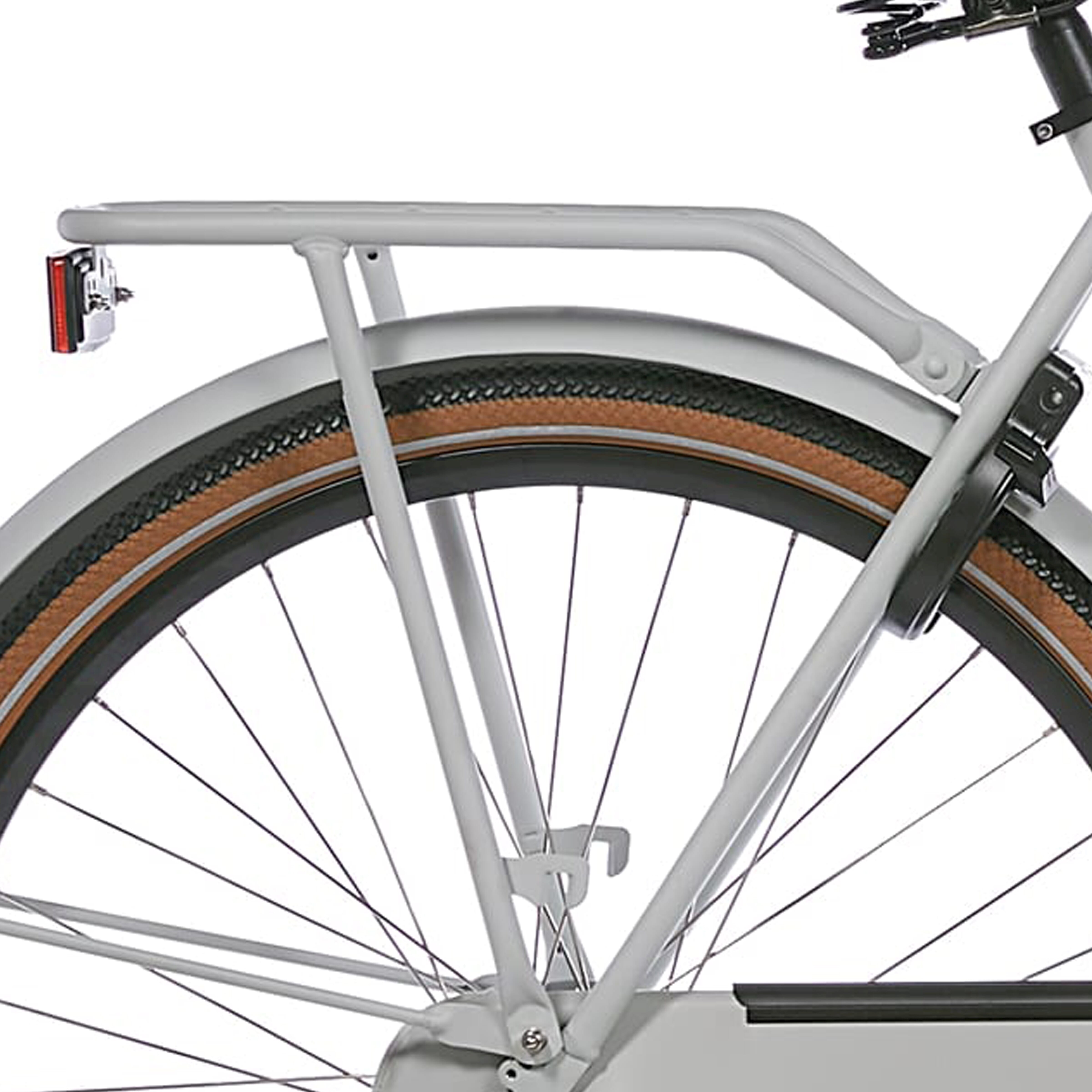 Cortina achterdrager u4 57 glad grijs mat