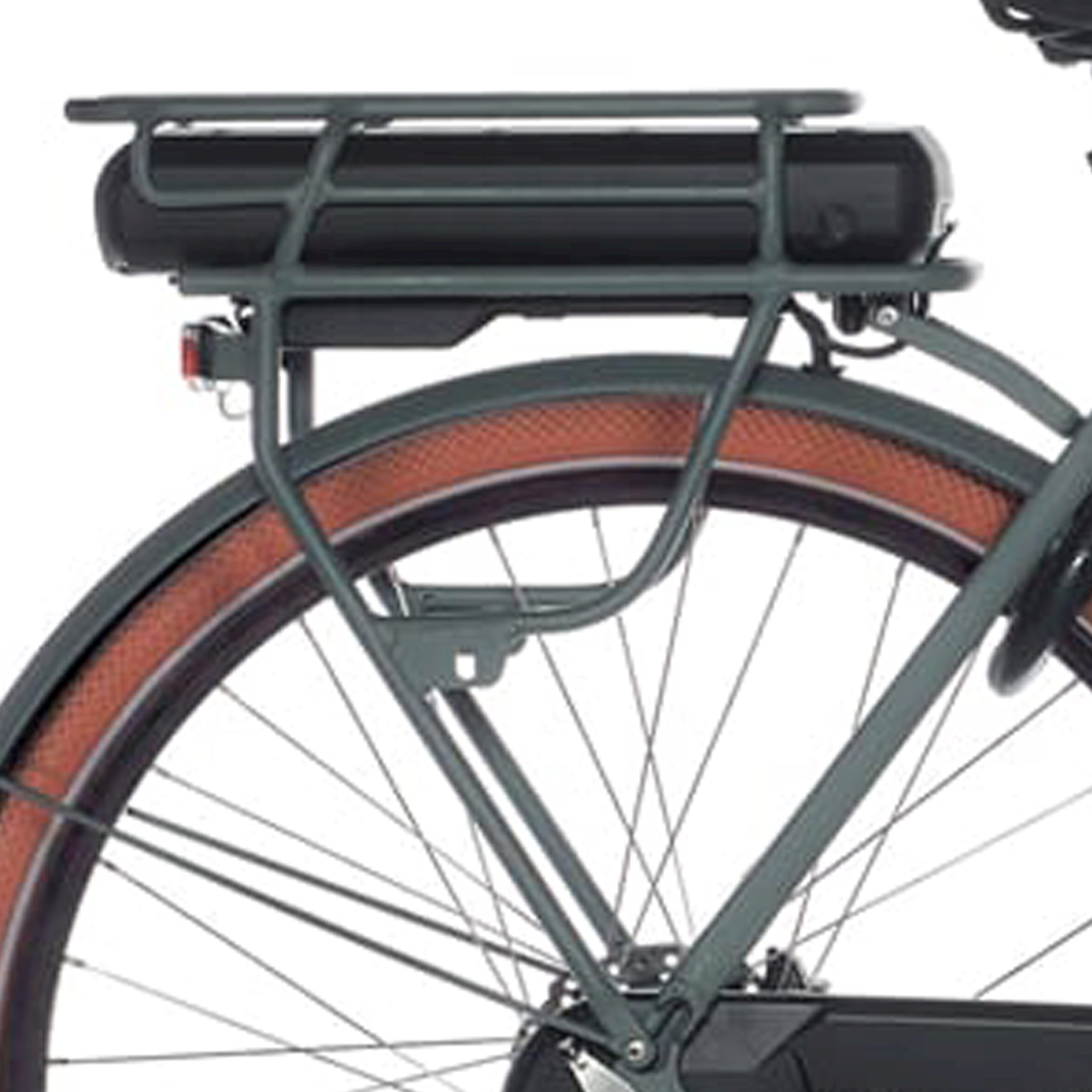 Cortina achterdrager e-foss donker leisteen mat