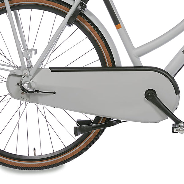 Cortina chain guard oilcloth U4 smooth grey matt 3s