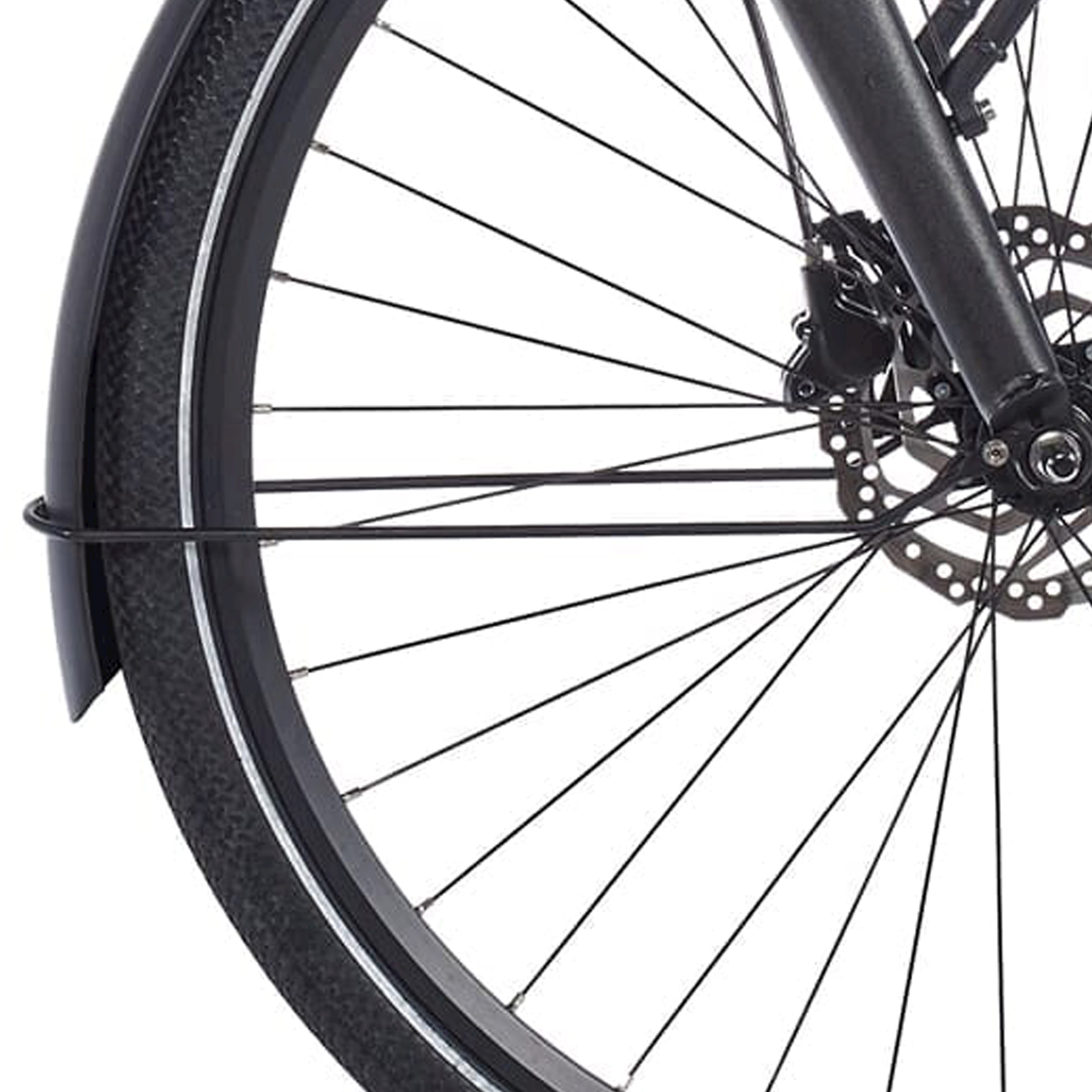 Cortina Spatbordstang voor 28 Common gitzwart mat