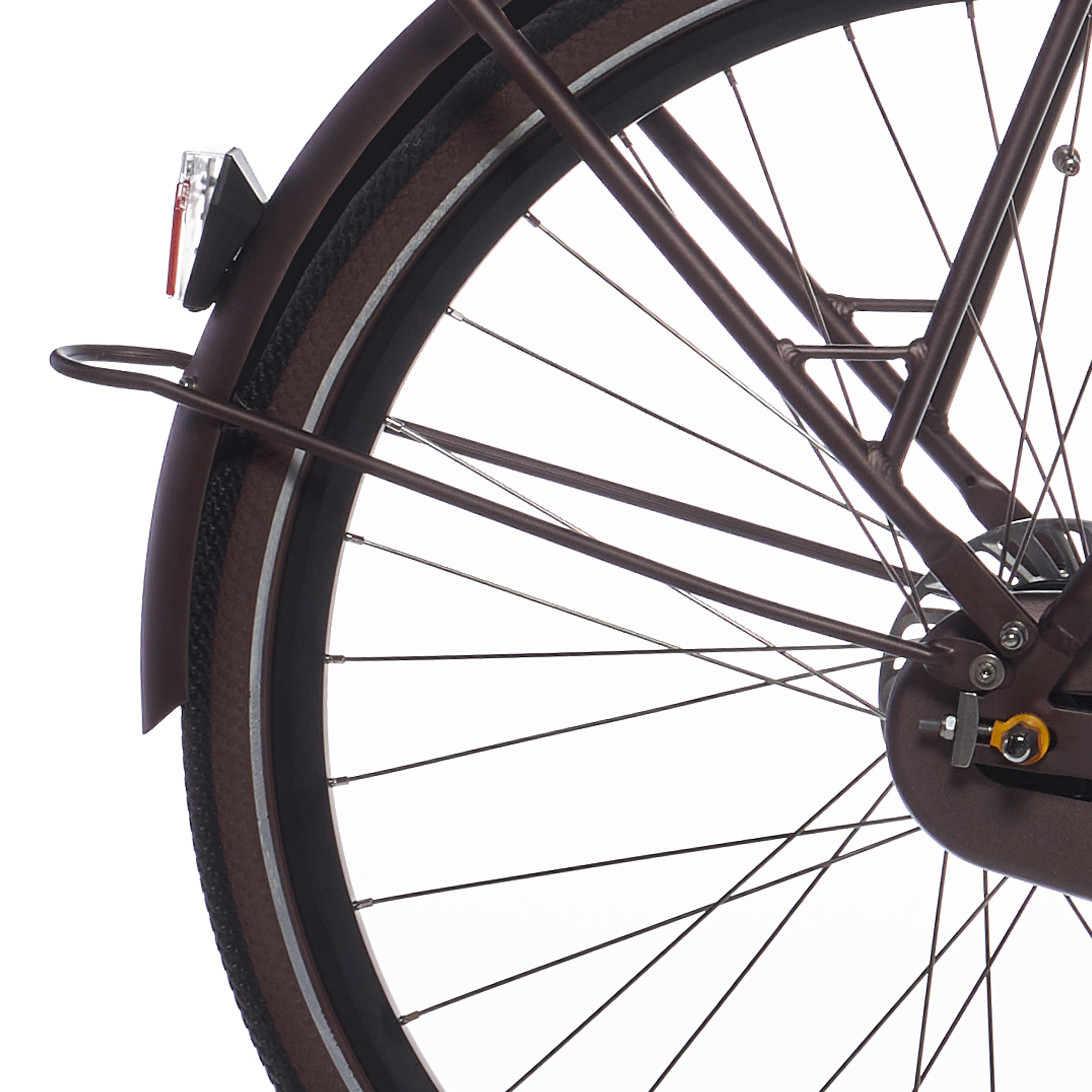 Cortina Spatbordstang achter 28 E-U4 broederbruin mat