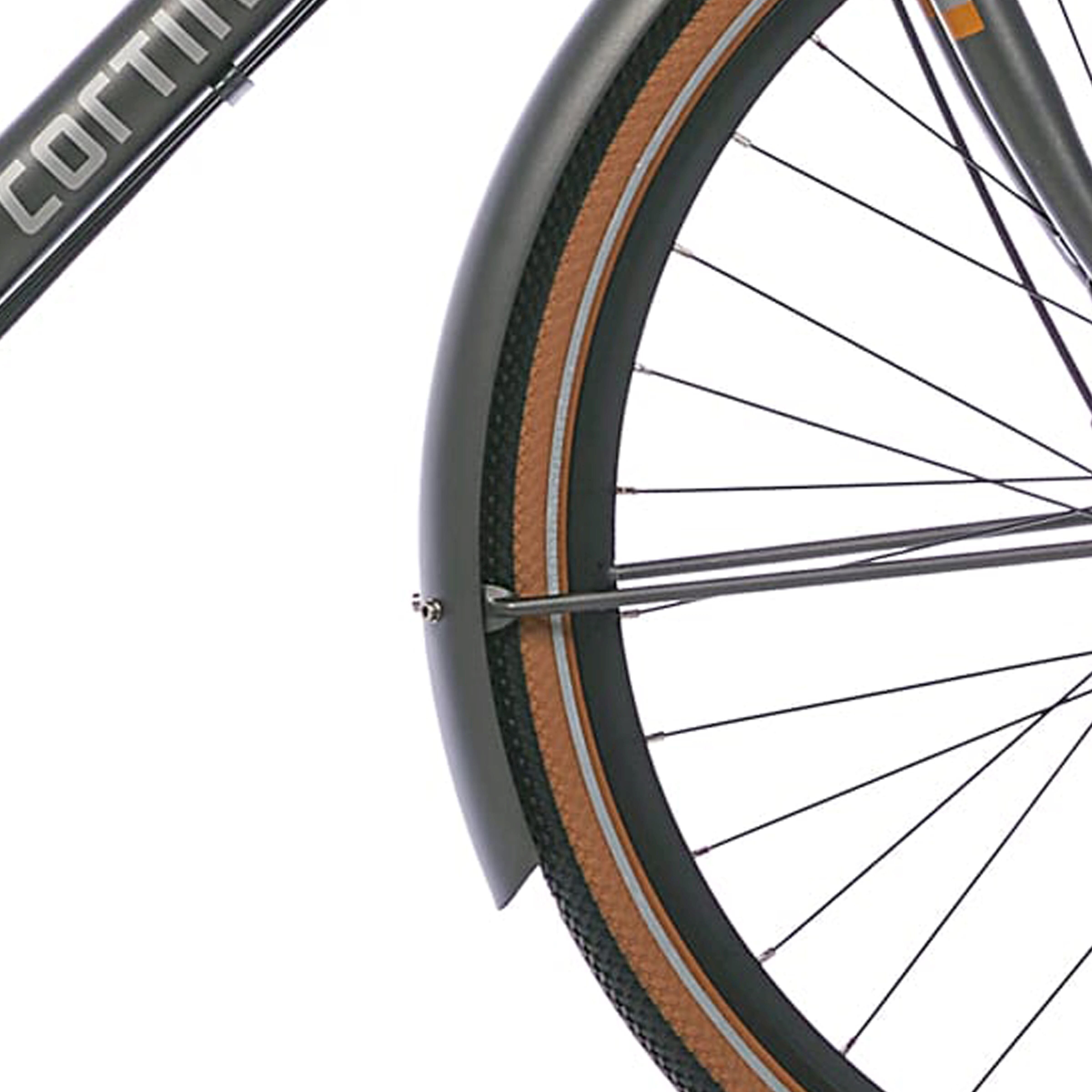 Cortina Spatbord voor 28 U4 eclips zwart mat