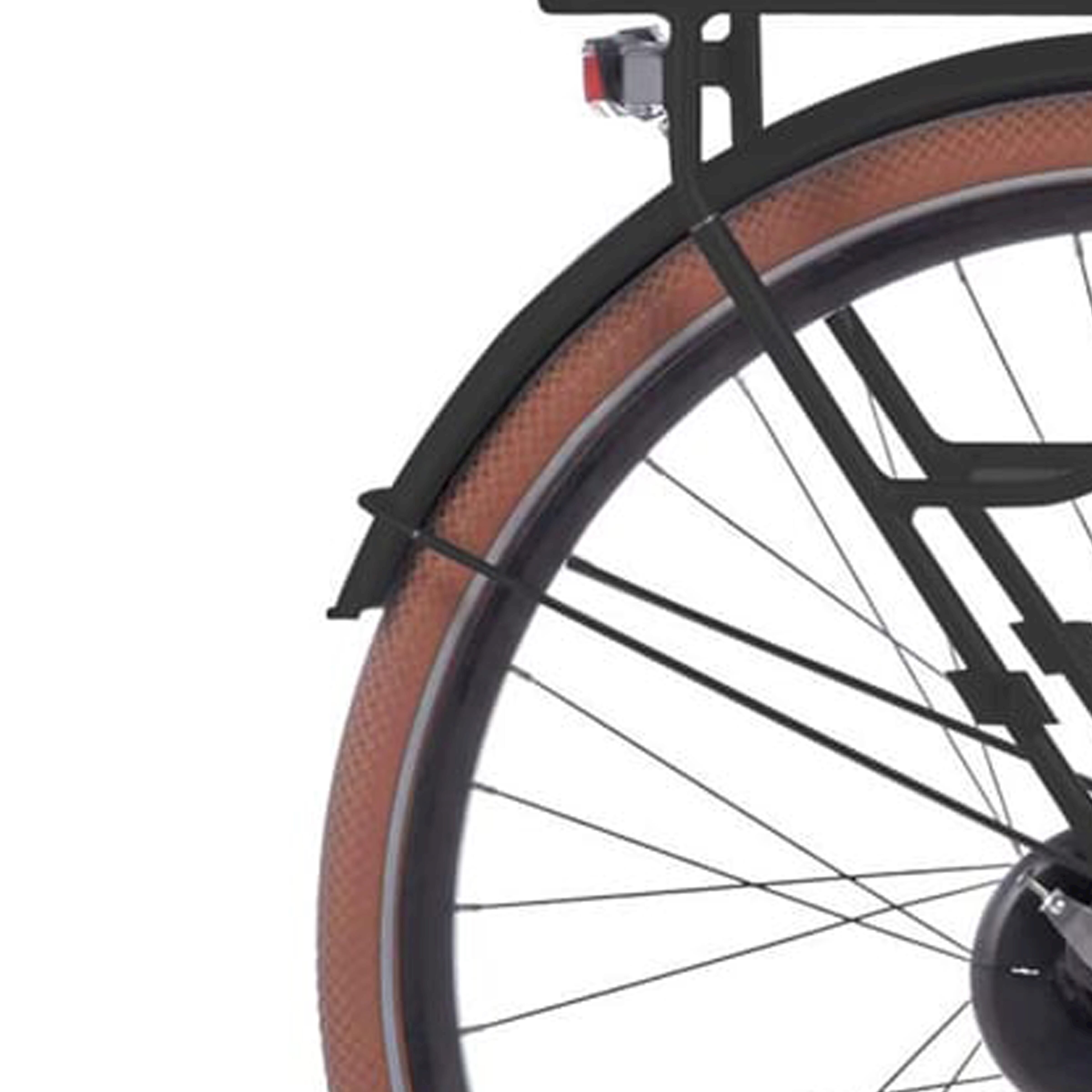 Cortina spatbord achter 28 foss arrant zwart mat