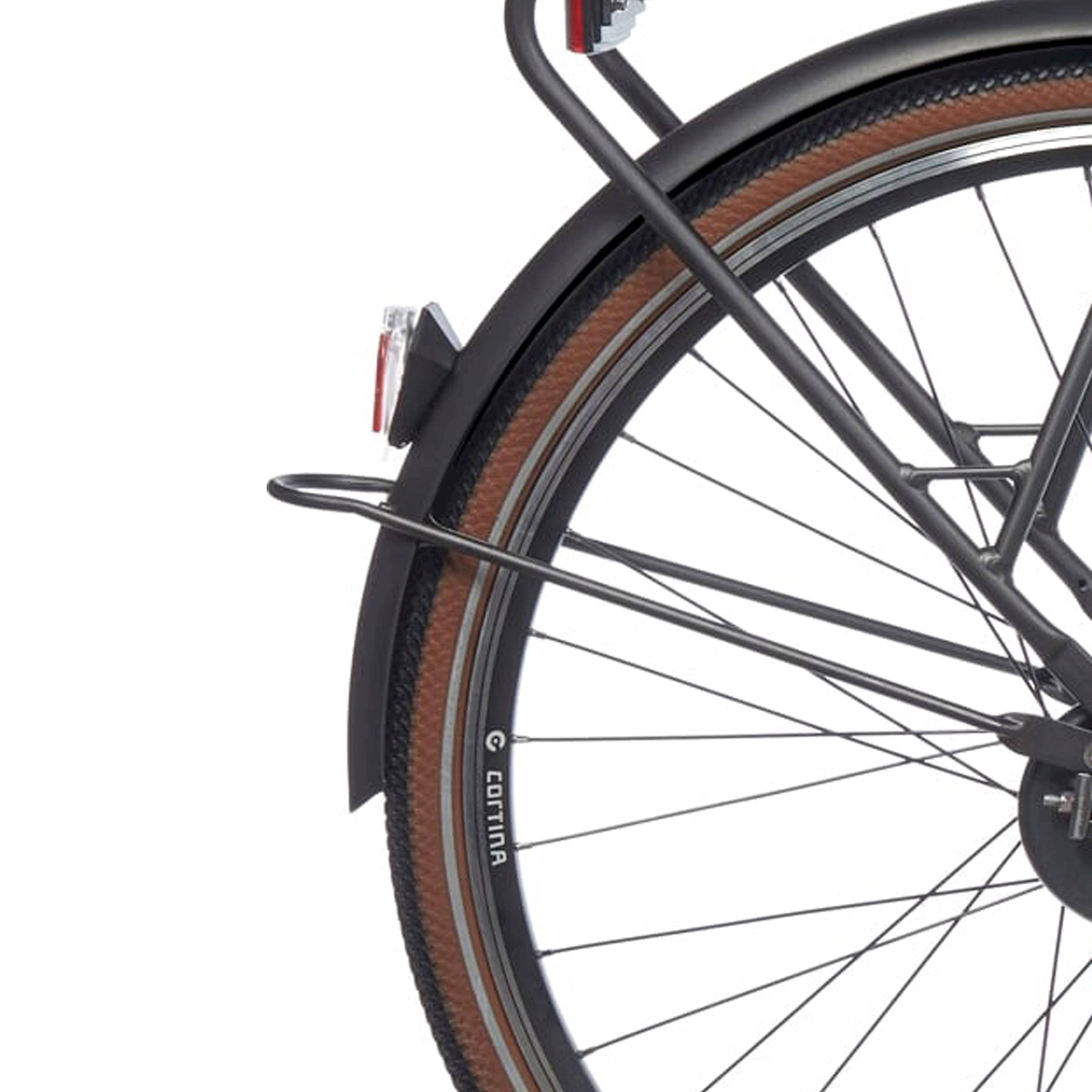 Cortina spatbord achter 28 e-u4 bosch eclips zwart mat