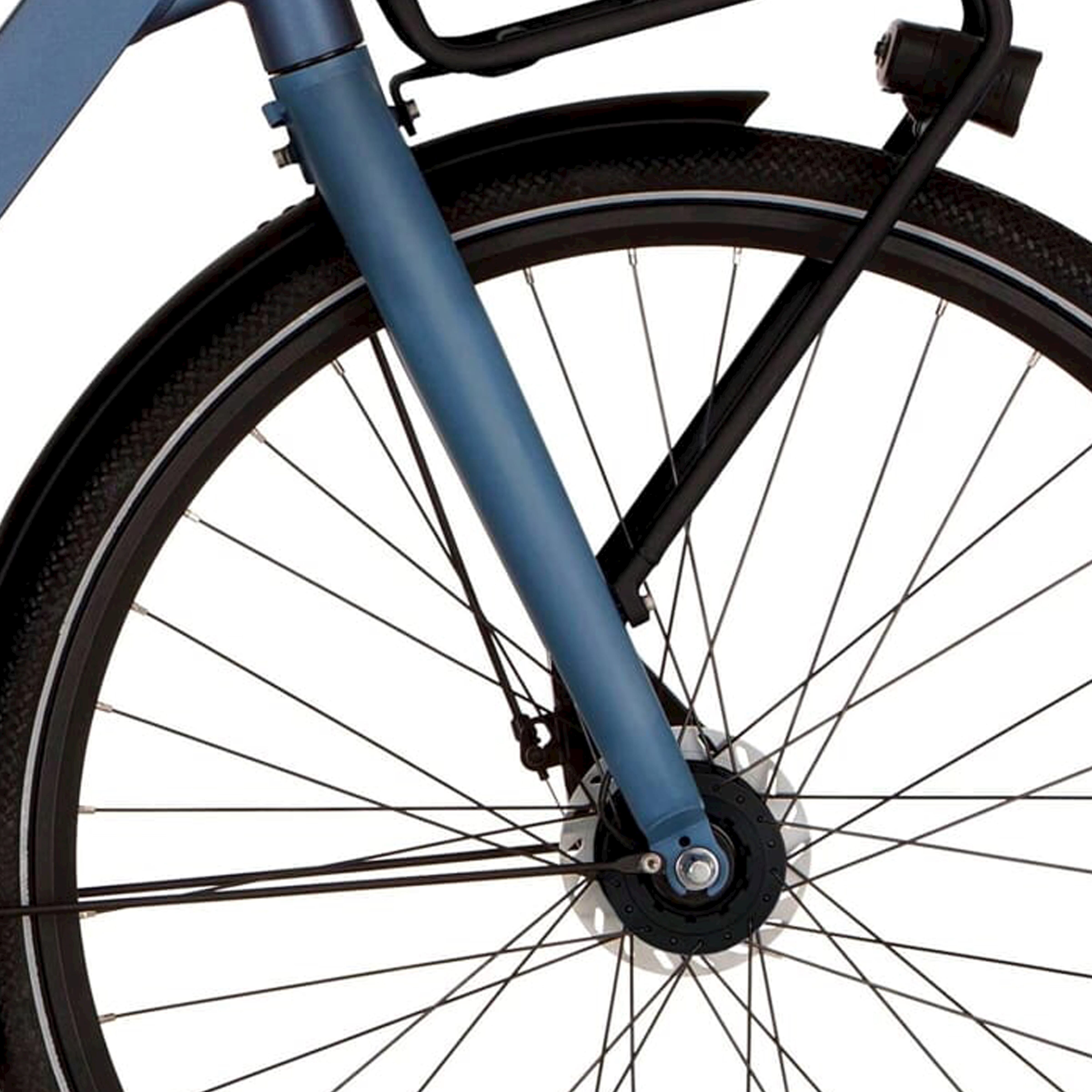 Cortina voorvork Egeïsch blauw mat