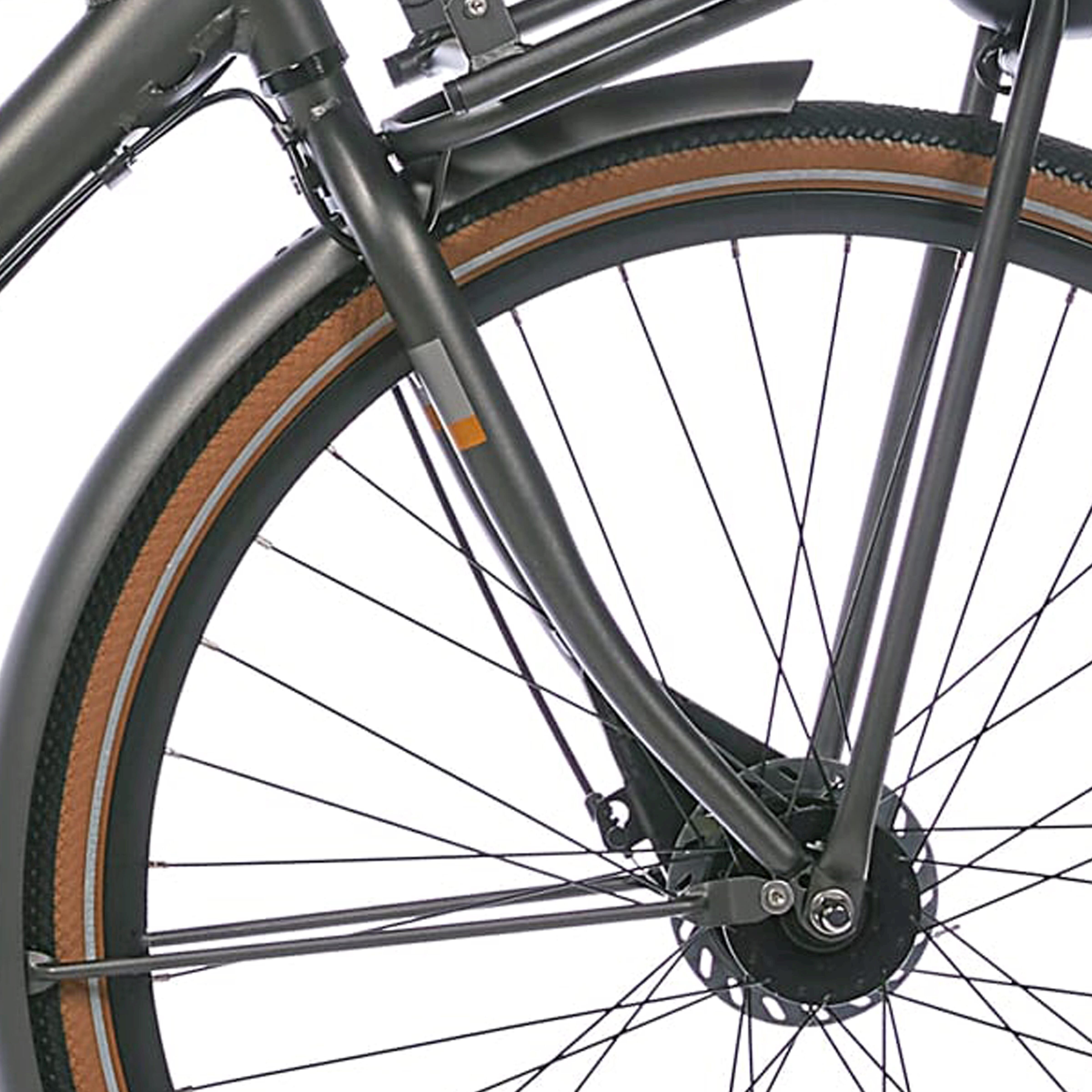 Cortina voorvork U4 H65 eclips zwart mat