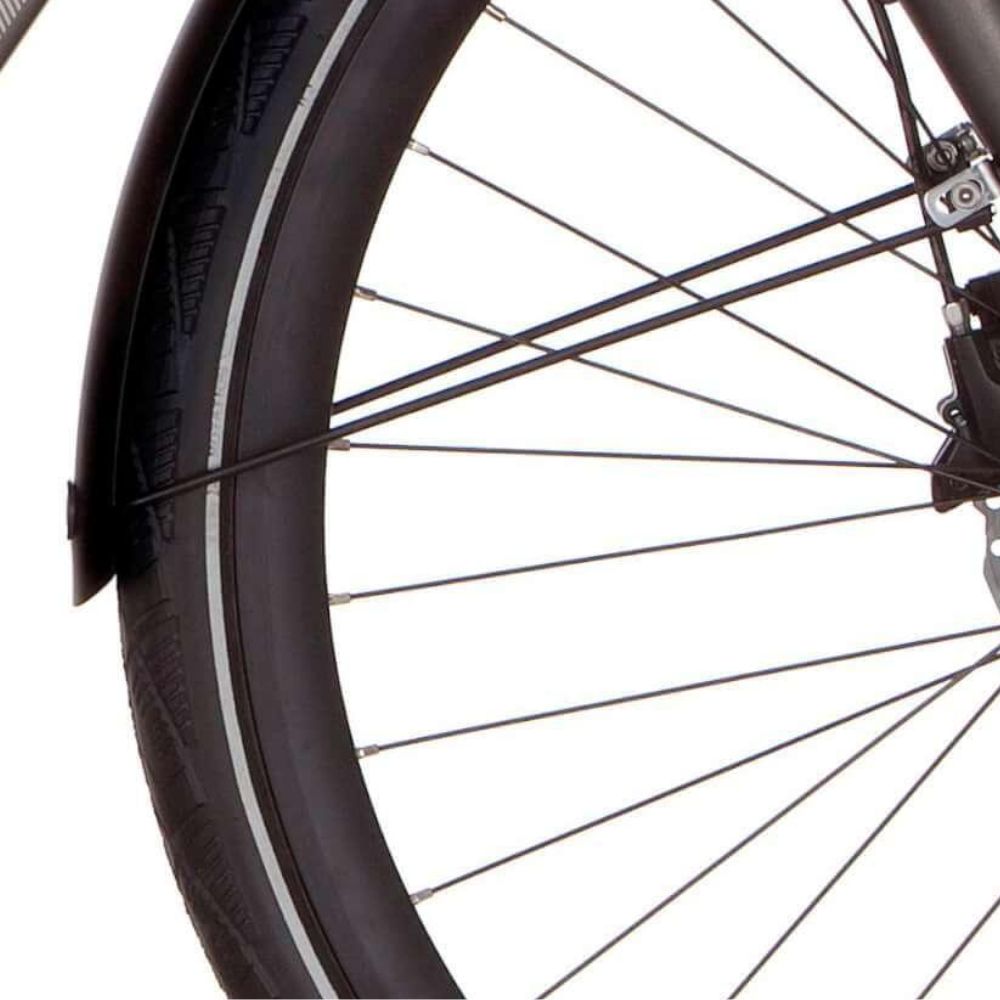 Cortina spatbordstang voor 28 e-mozzo gitzwart mat