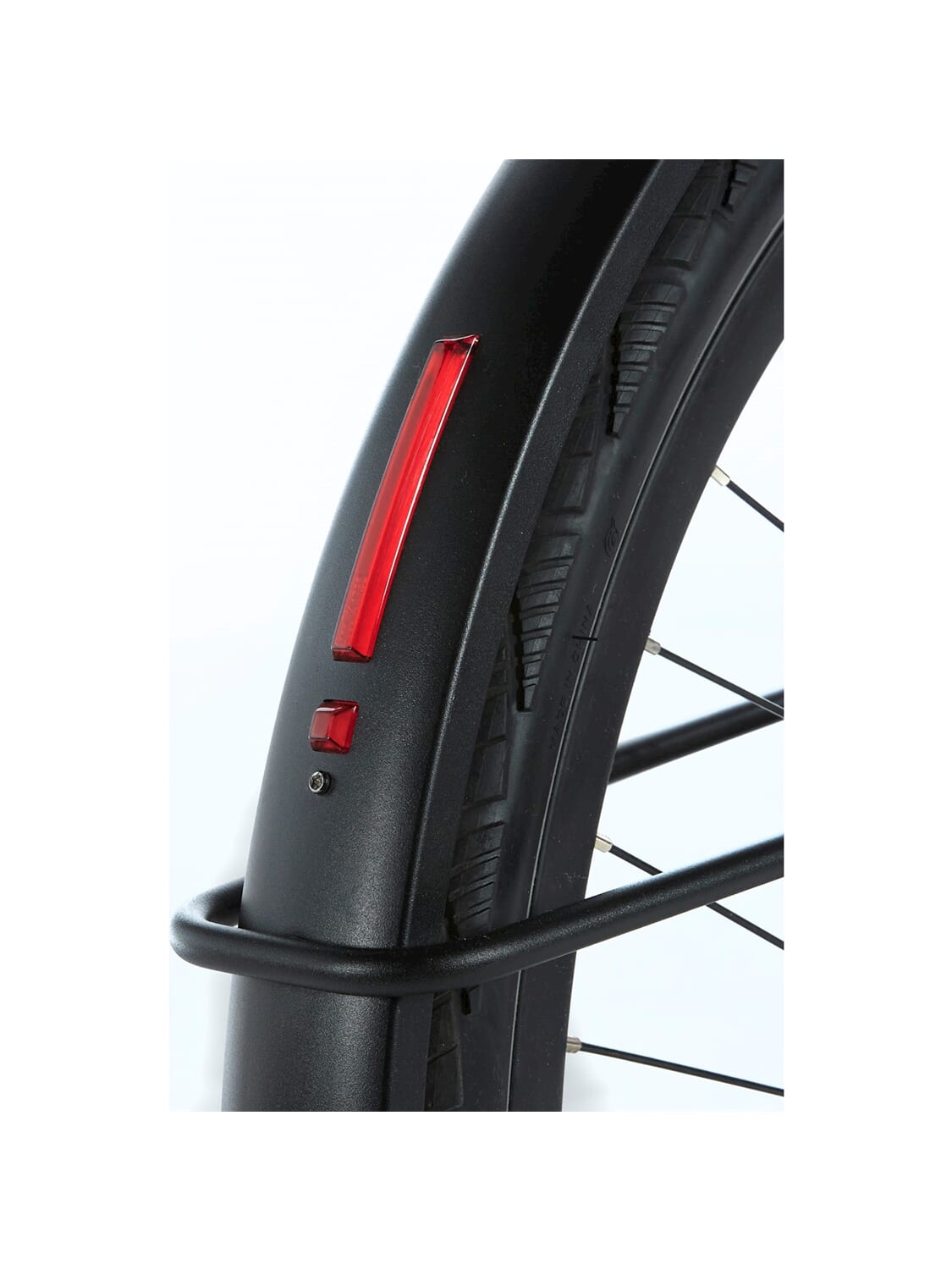 Cortina spatbord achter pling e-lett zwart mat