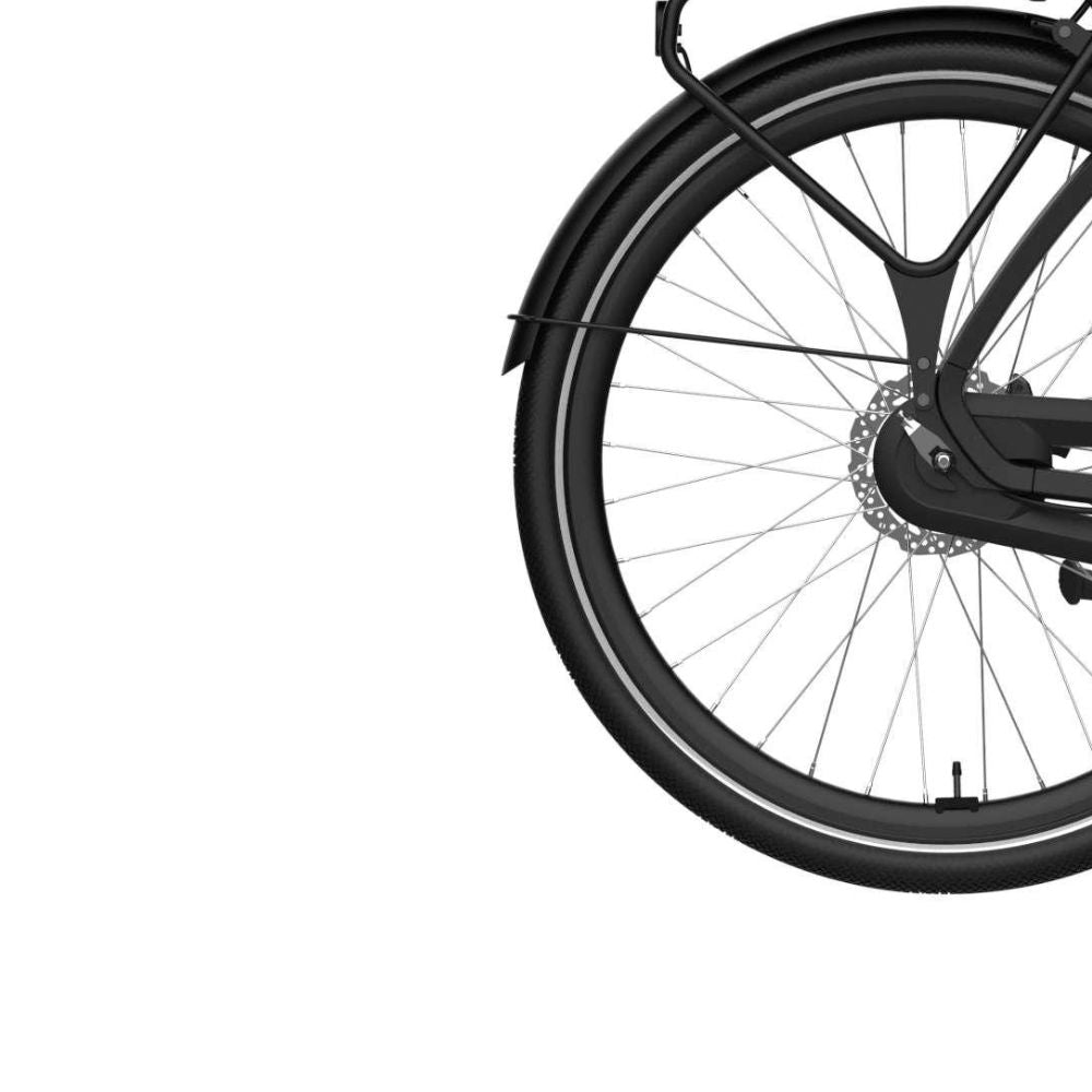 Cortina spatbord achter e-tide mm zwart mat