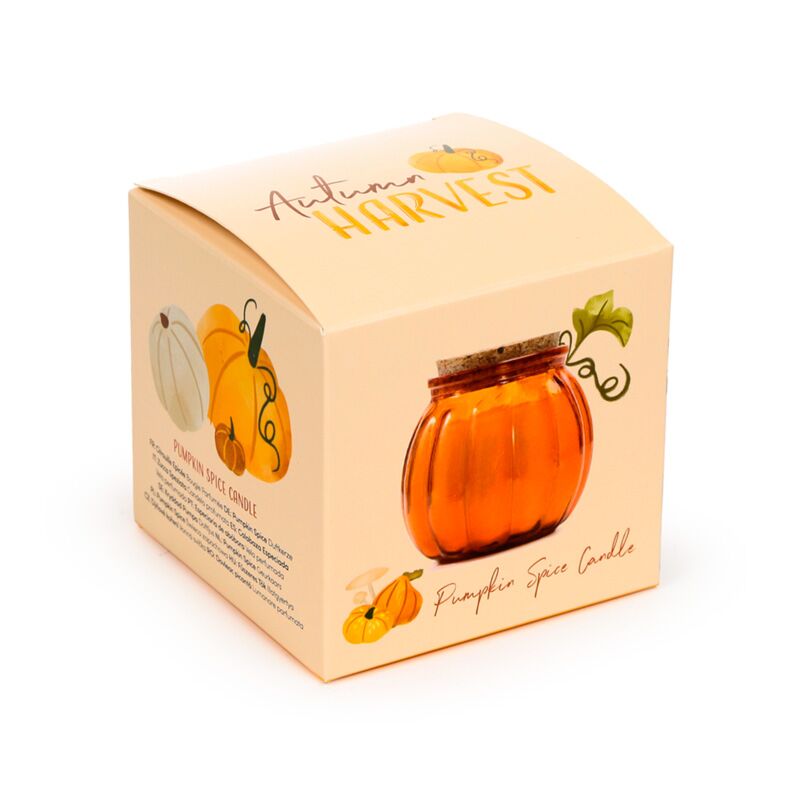 Autumn harvest pompoenkruiden soja wax kaarsenhouder