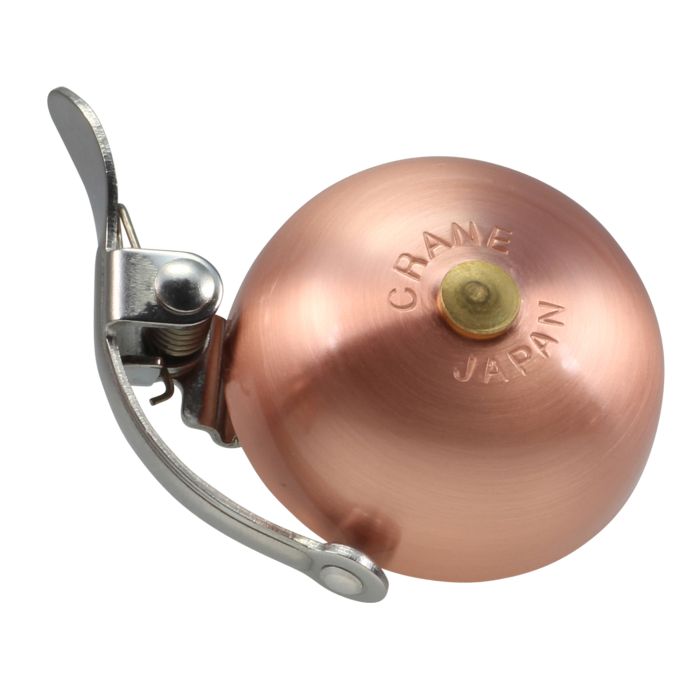 Crane mini suzu bell (steel band) - brushed copper