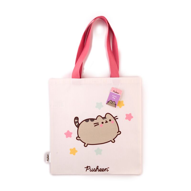 Union pusheen de kat herbruikbare polykatoen tas