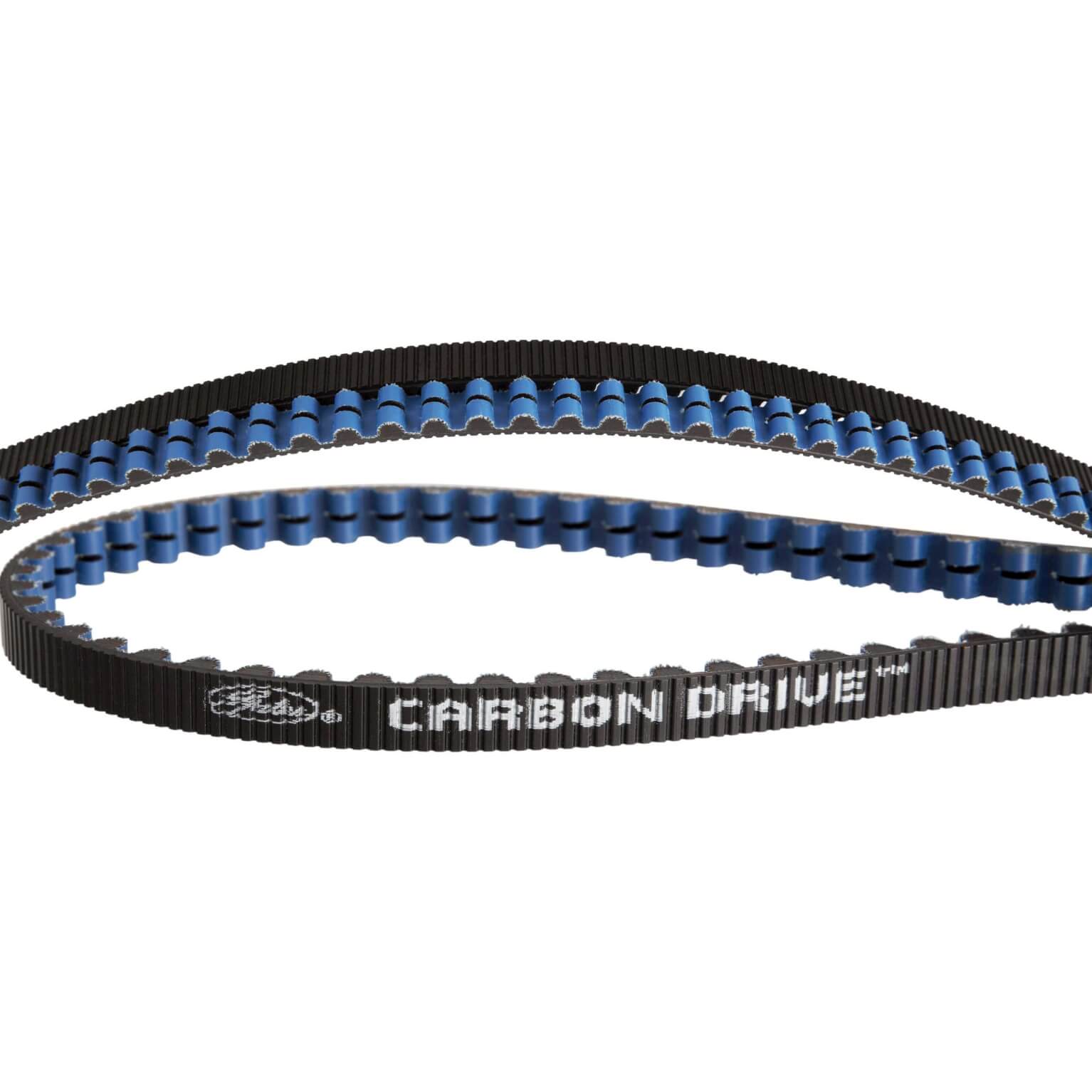 Gates CDX Belt Carbon Drive 113 tanden zwart blauw 1243mm