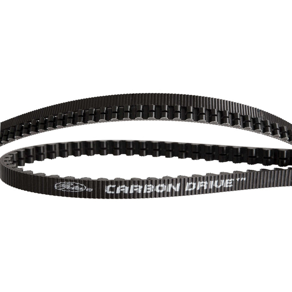 Gates cdx belt carbon drive 128 tands zwart