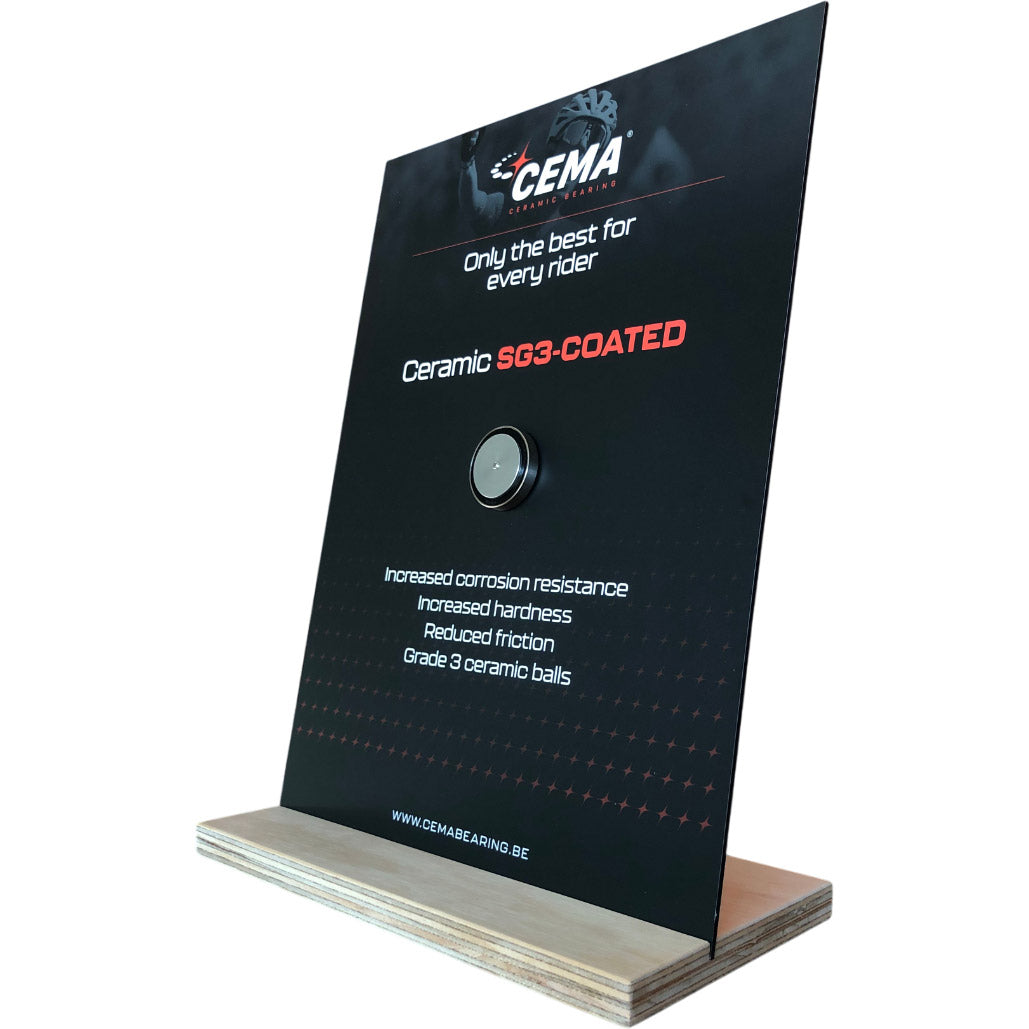 Cema toonbankdisplay keramiek sg3-gecoat