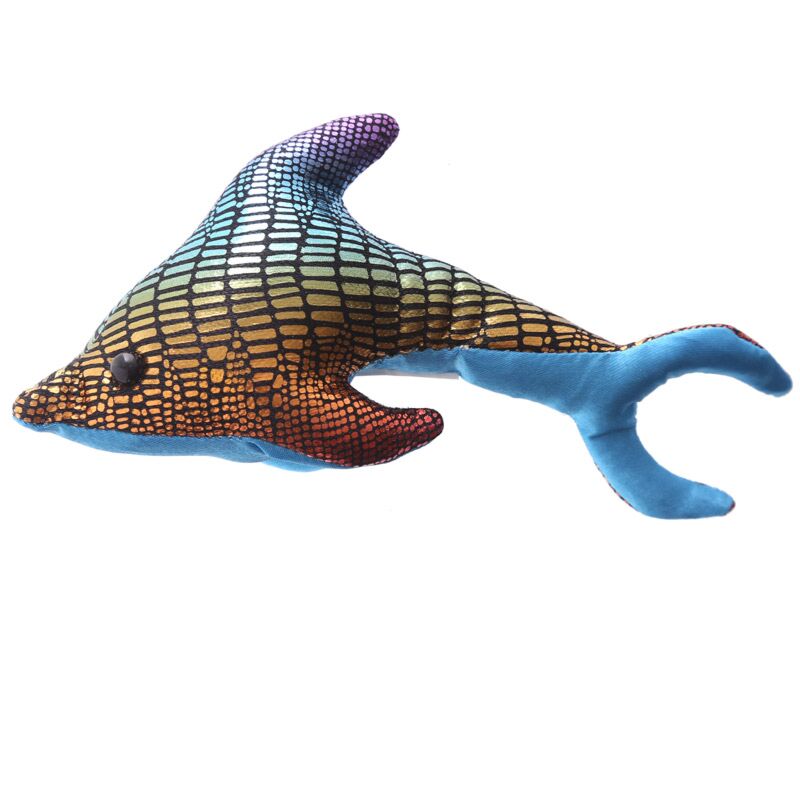 Dolfijn dierenknuffels zanddieren 14cm