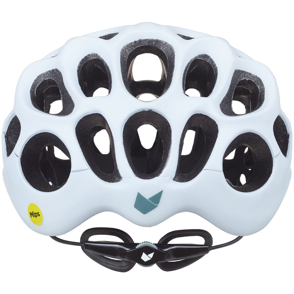 Katachtige racehelm Mixino Evo Mips maat L 58-60cm eikel wit