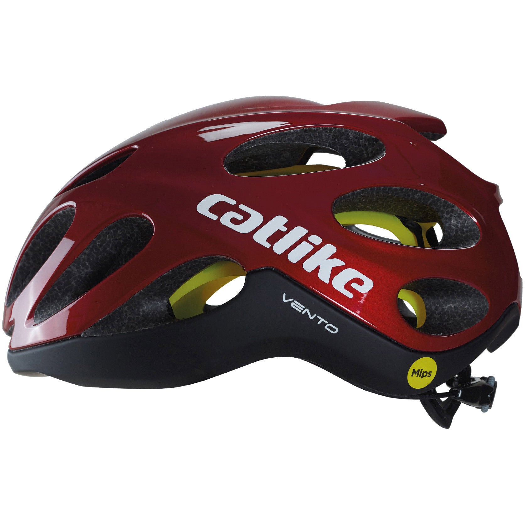 Buzaglo catlike racehelm vento mips maat l 58-60cm rood metallic