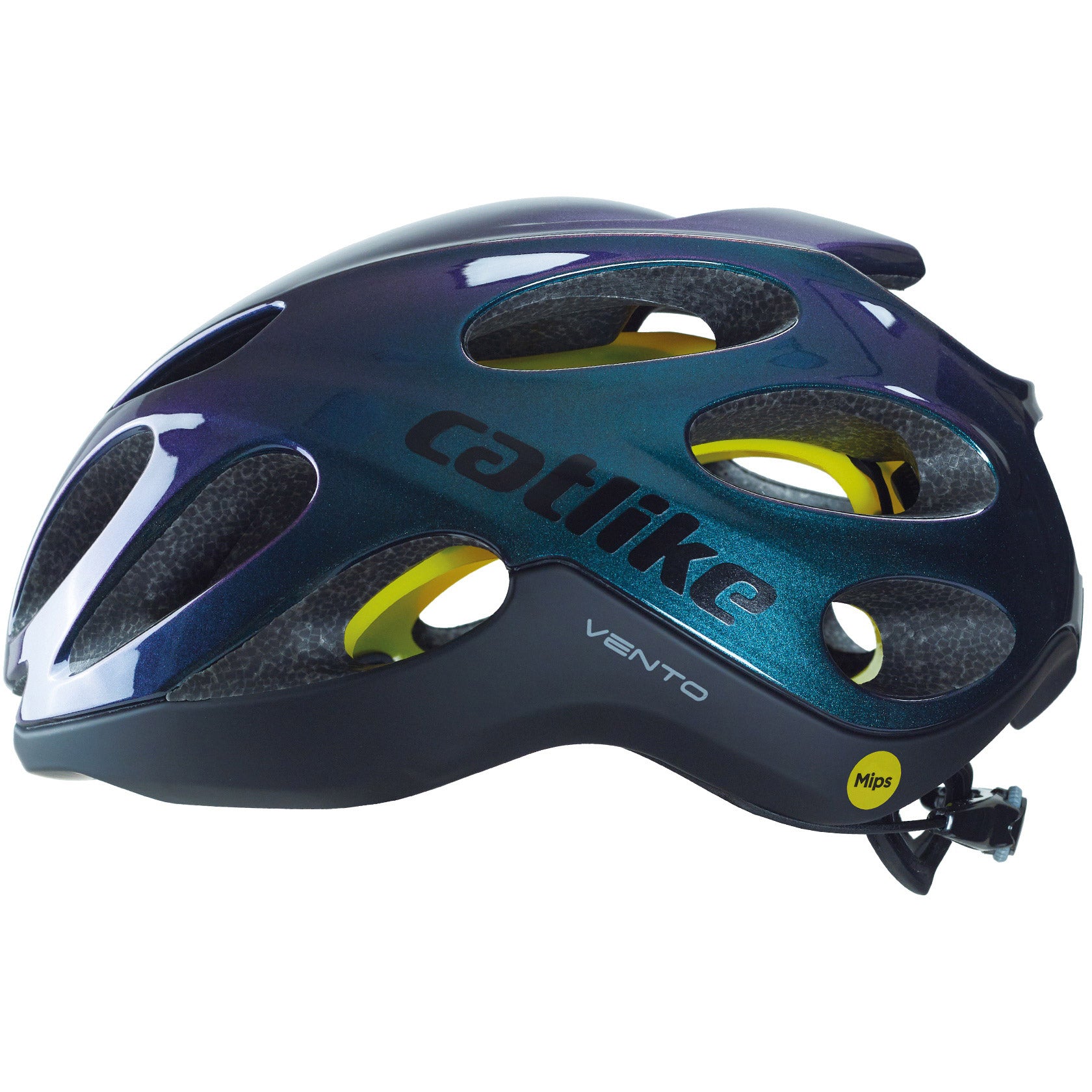 Buzaglo catlike racehelm vento mips maat m 55-57cm satijnen kameleon