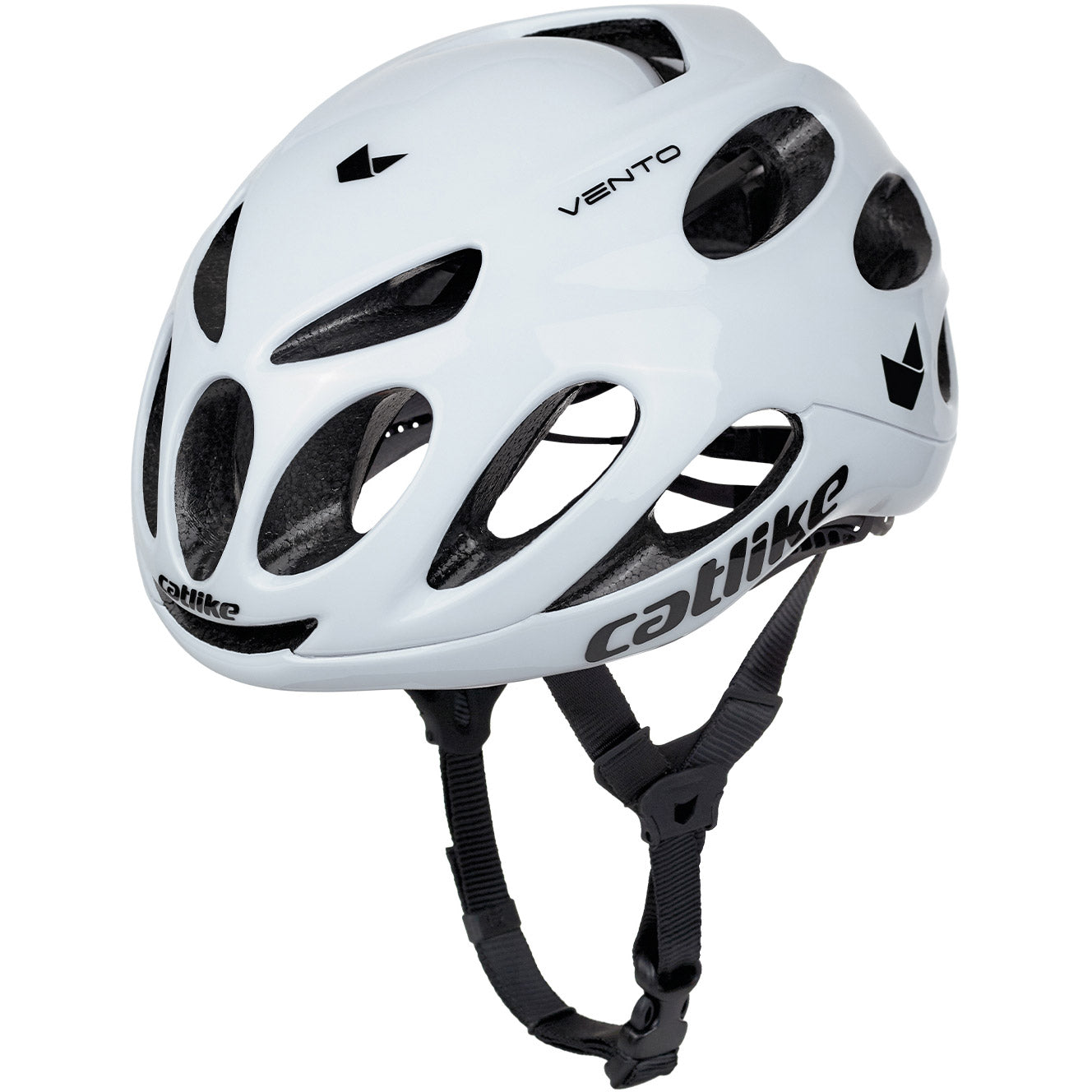 Buzaglo katachtige racehelm vento maat s 52-54cm met eikel