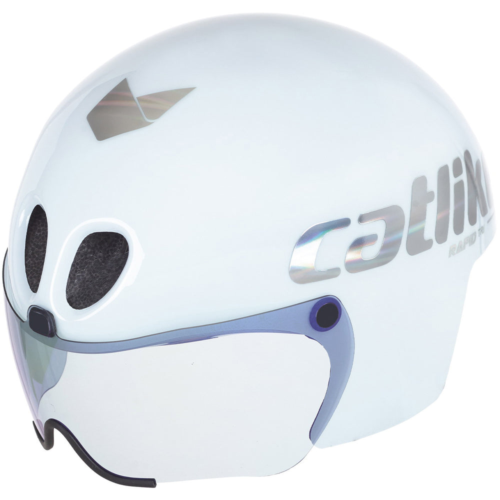 Catlike tijdrithelm Rapid TRI maat M 55-57cm wit