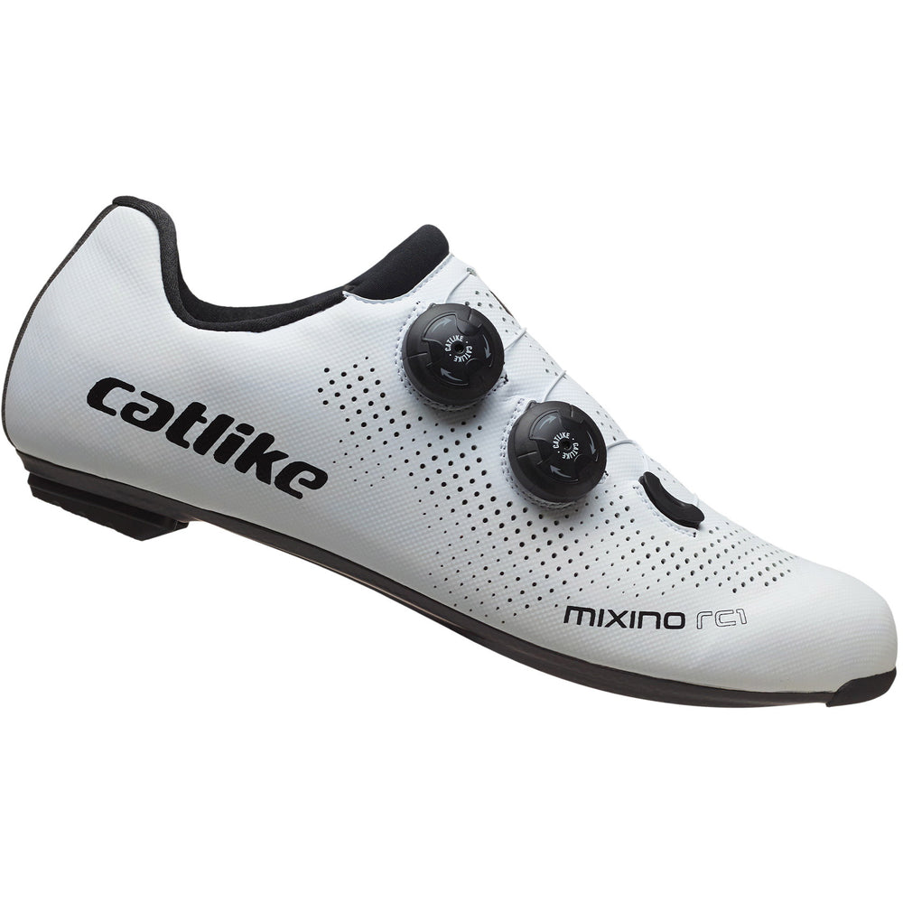 Katachtige raceschoenen Mixino RC1 Carbon maat 46 wit