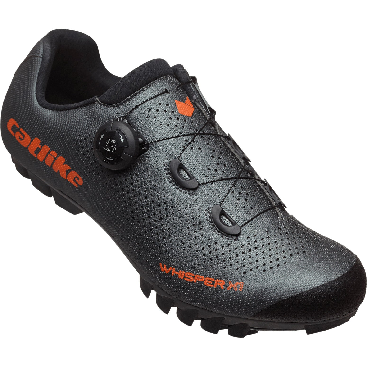 Buzaglo catlike mtb schoenen fluister x1 mtb nylon maat 39 grijs