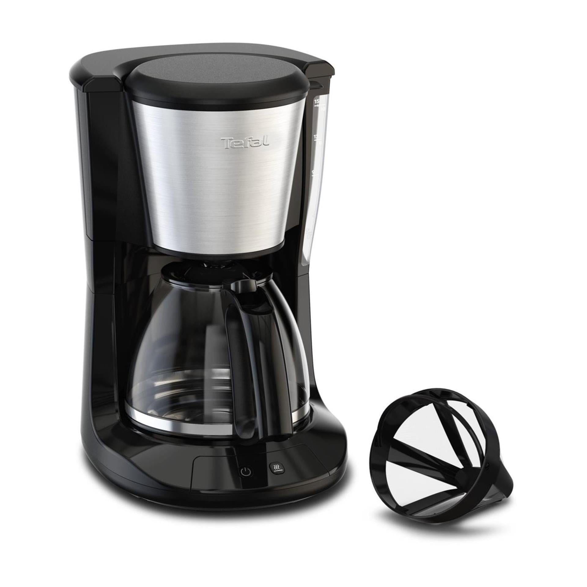 Tefal subito rvs koffiezetter 1,25l