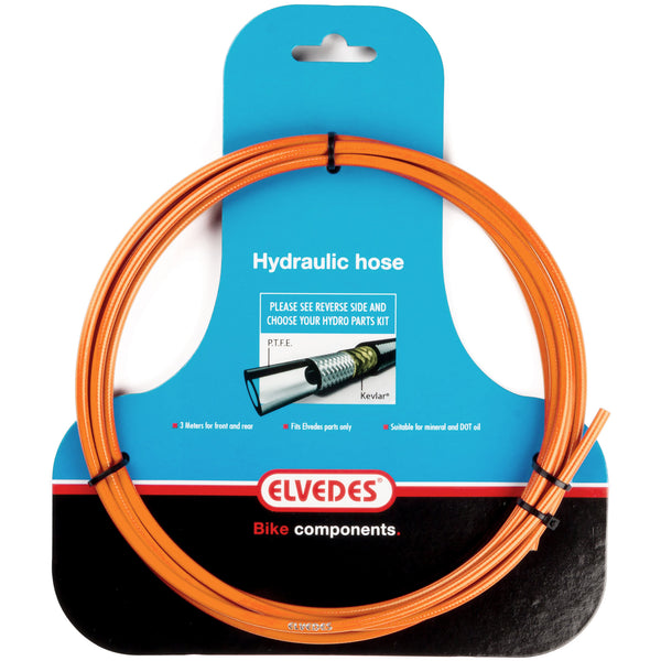 Tuyau hydraulique Elvedes 3 m PTFE orange 2011009