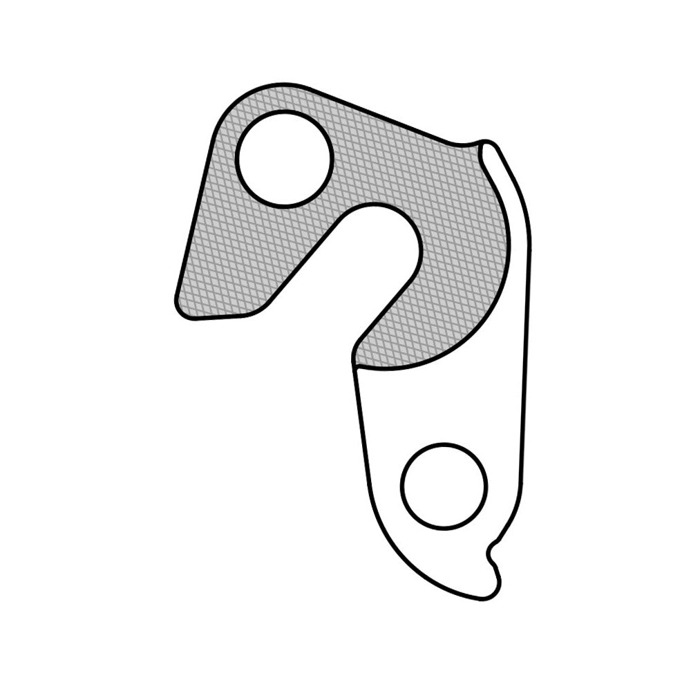 Patte de dérailleur Union GH-202 BH, Saracen, Bottechia