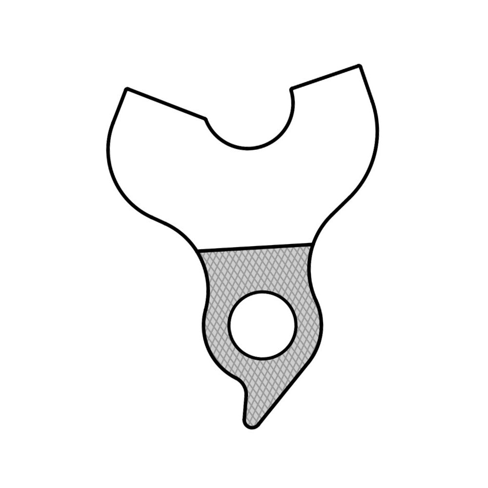 Patte de dérailleur Union GH-206 Cannondale
