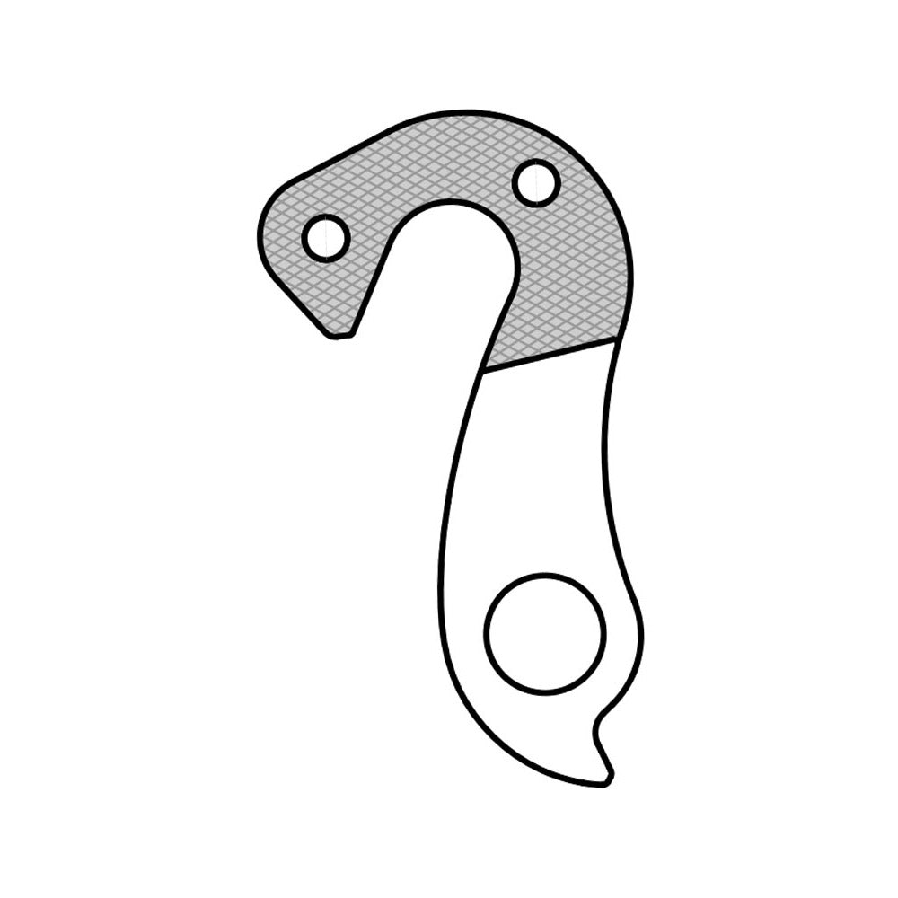 Patte de dérailleur Union GH-211 BH, Bulls