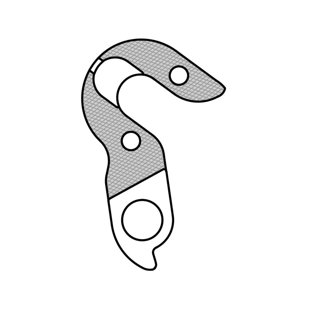 Patte de dérailleur Union GH-233 Giant