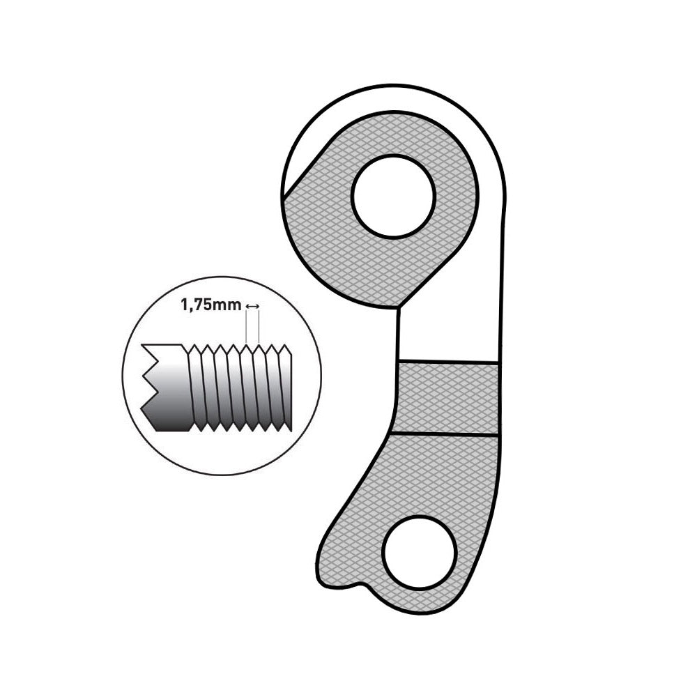 Union derailleurpad GH-249 Bulls