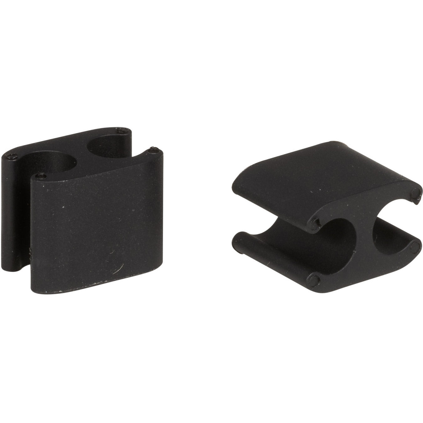 Elvedes kabelclips duo zwart 5+2,5mm(di2) (x10) cp2020101