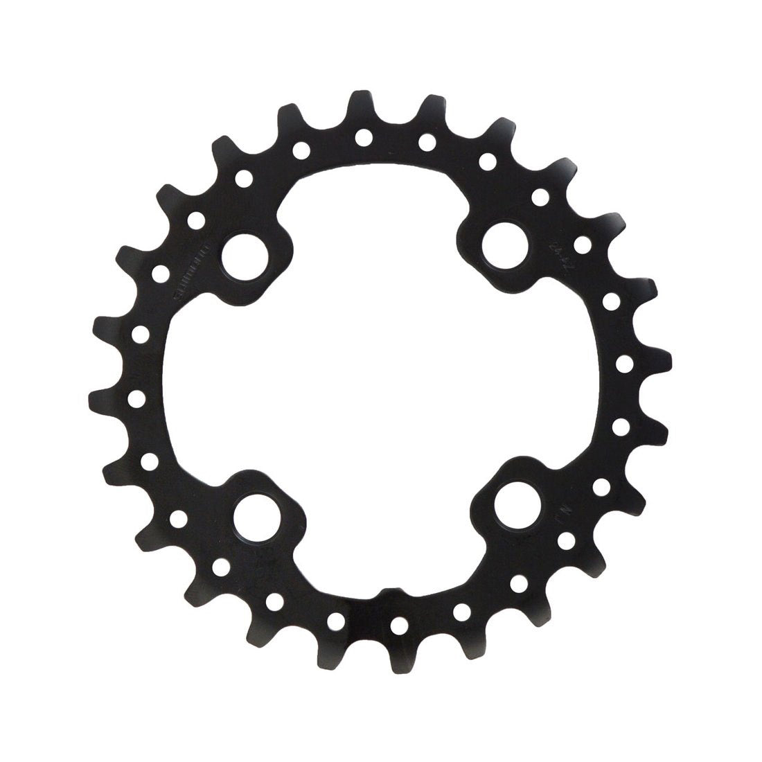 Plateau Shimano Deore 10V 24T Y1RP24000 M617 noir