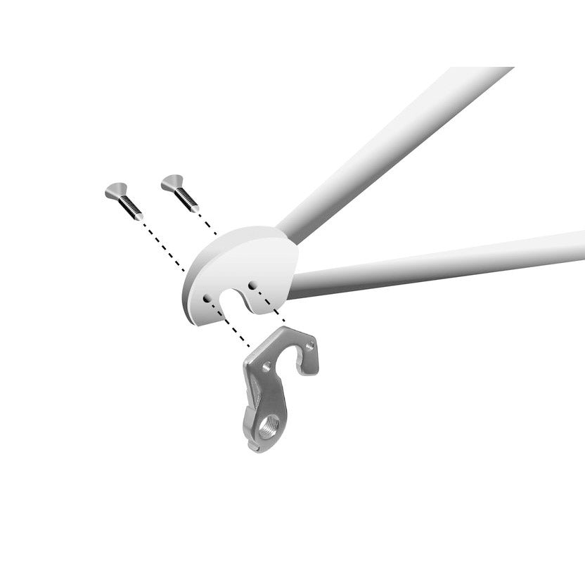 Union derailleurpad GH-063 met schroefset M4x0.7