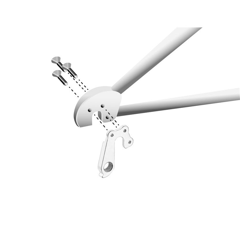 Union derailleur hanger GH-098 with bolt set M3x0.5
