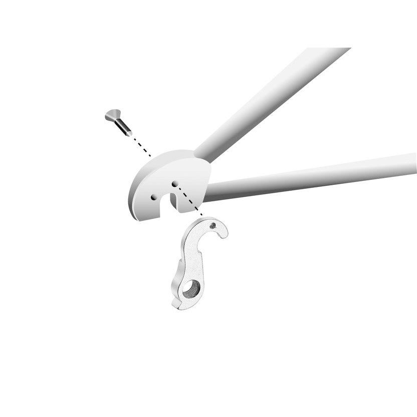 Patte de dérailleur Union GH-104 avec vis M3x0,5