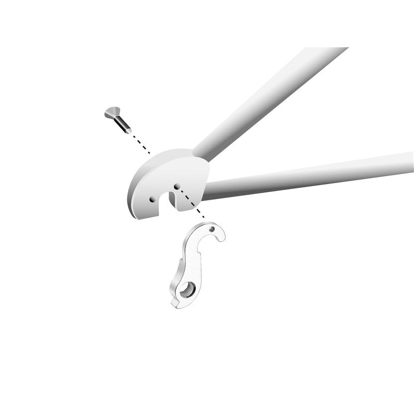 Union derailleurpad GH-105 met schroef M3x0,5