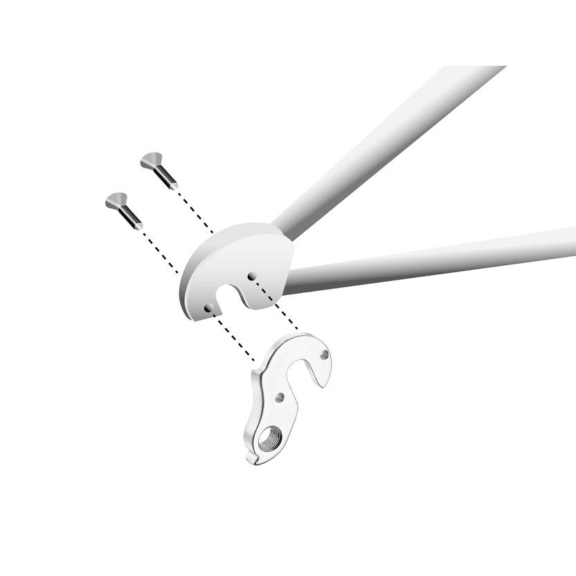 Union derailleurpad GH-115 met schroefset M4x0.7