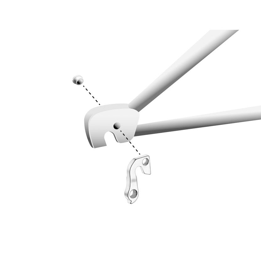 Patte de dérailleur Union GH-146 avec vis M8x1,2