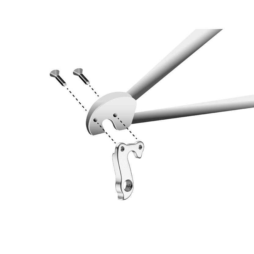 Patte de dérailleur Union GH-173 Ghost, Hercules, Winora