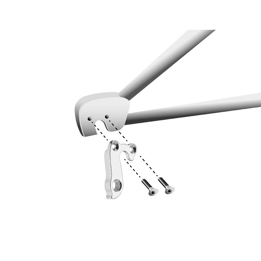 Patte de dérailleur Union GH-174 Ghost, Hercules, Winora