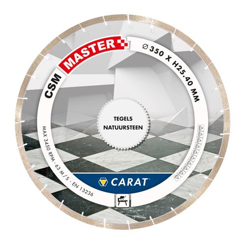 Carat diamantzaagblad ø115 csm master natuursteen